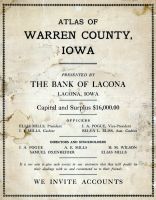 Cover Page, Warren County 1915
